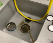 Schlämmen in Grob- und Feinfraktion