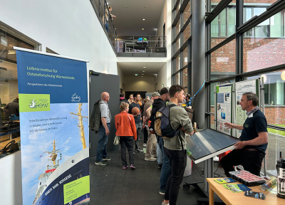 IOW's info station during this year's Long Night of Science in Rostock