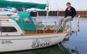 BloomSail project coordinator and skipper Jens Müller