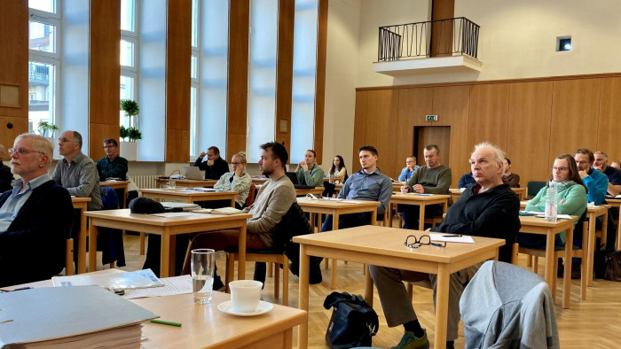 Die Wissenschaftler beim MGF Ostsee Meeting