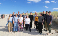 Participants at the Baltic Argo Meeting at the beach of Warnemünde