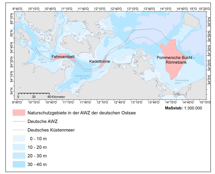 Die Naturschutzgebiete der AWZ der Ostsee