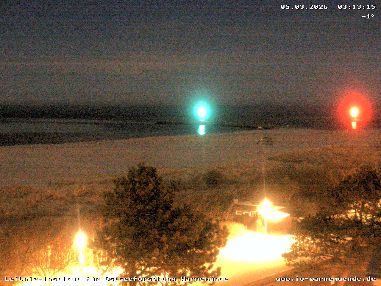 Webcam vom Warnemünder Strand