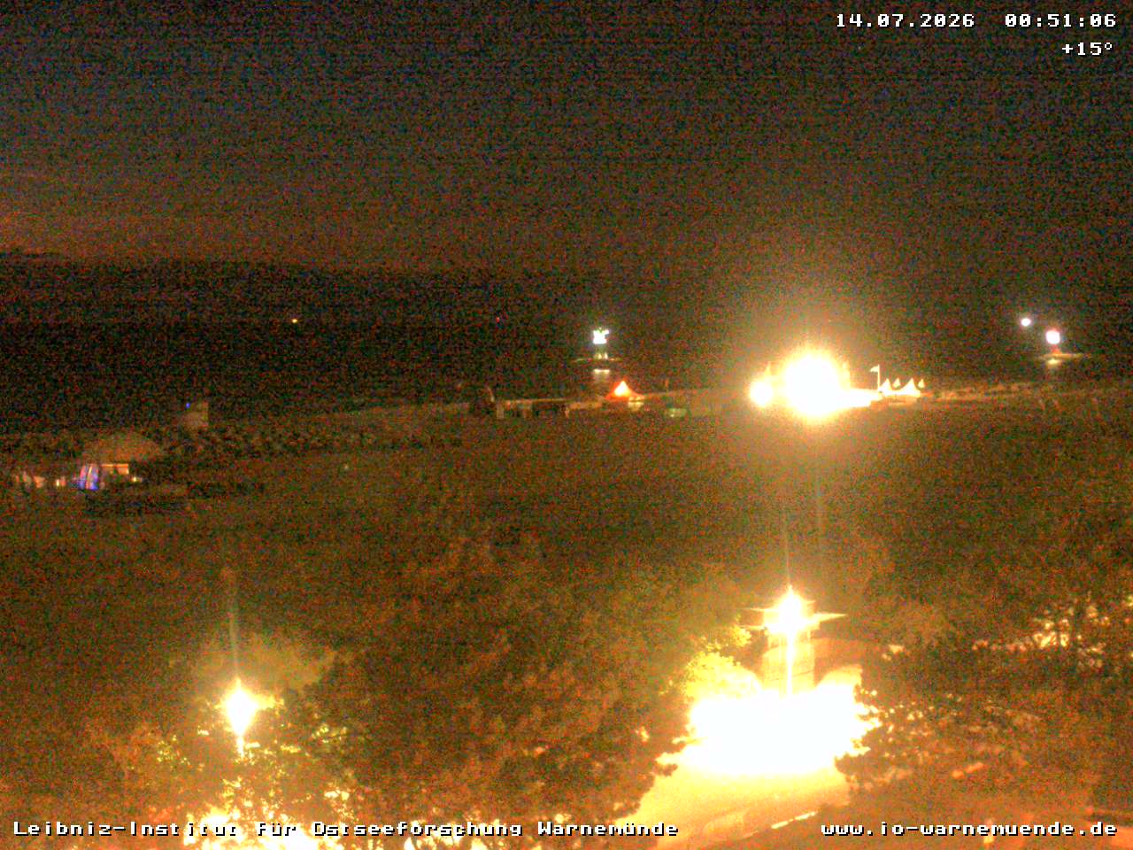 Webcam vom Warnemünder Strand