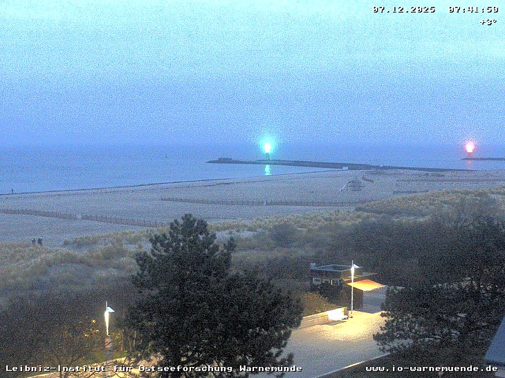 Webcam Leibniz-Institut für Ostseeforschung Warnemünde