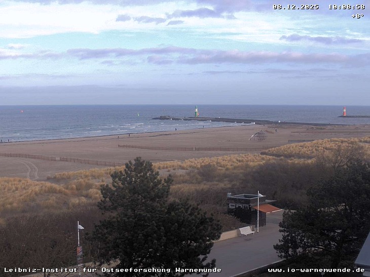 Webcam Leibniz-Institut für Ostseeforschung Warnemünde