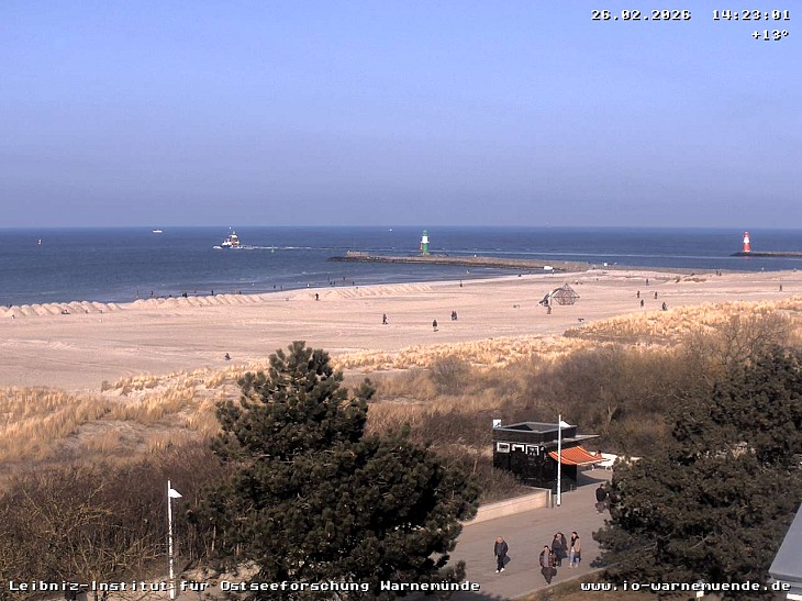 Webcam Leibniz-Institut f&uuml;r Ostseeforschung Warnem&uuml;nde