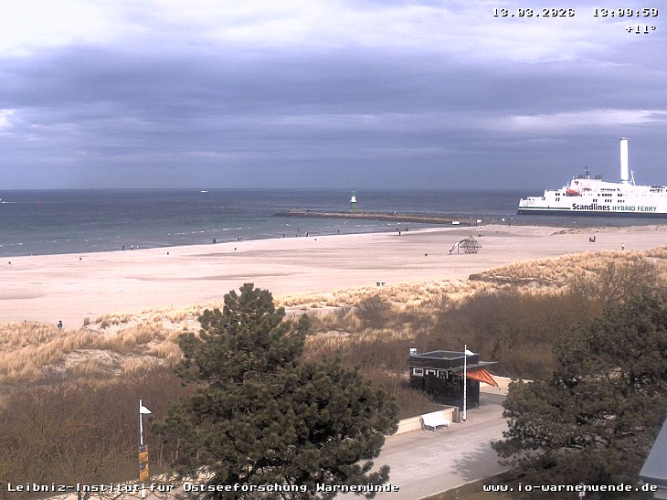 Webcam Leibniz-Institut f&uuml;r Ostseeforschung Warnem&uuml;nde