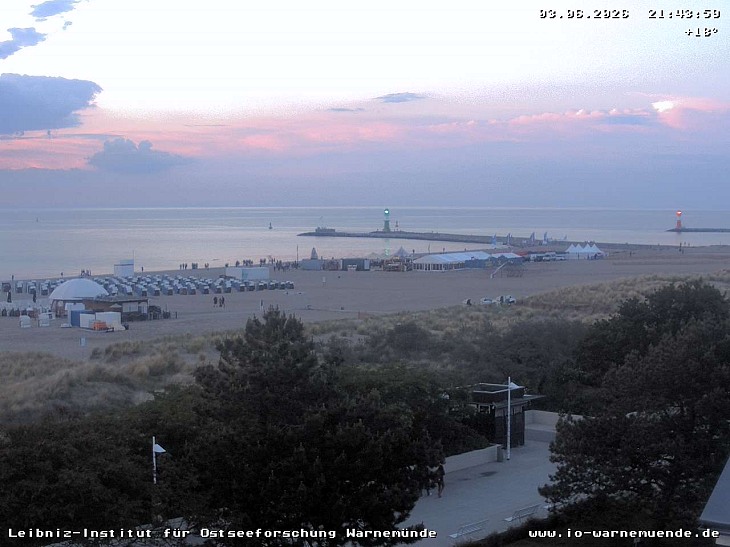 Webcam Leibniz-Institut f&uuml;r Ostseeforschung Warnem&uuml;nde