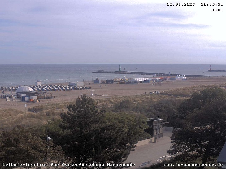 Webcam Leibniz-Institut f&uuml;r Ostseeforschung Warnem&uuml;nde