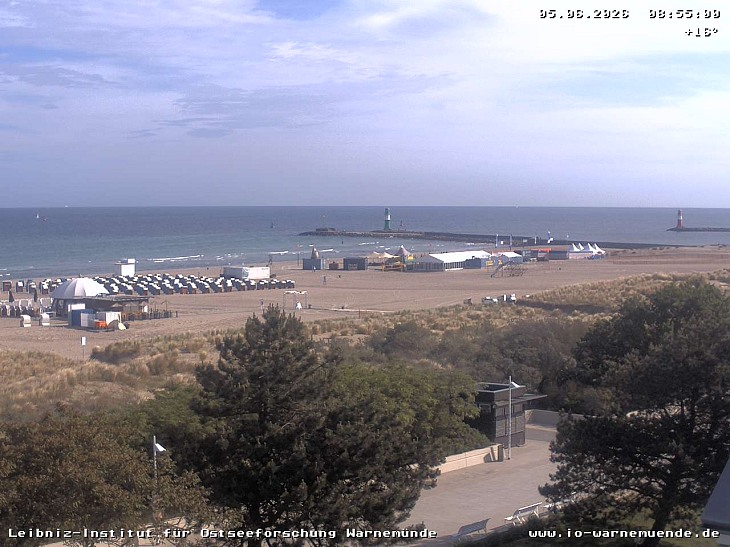 Webcam Leibniz-Institut f&uuml;r Ostseeforschung Warnem&uuml;nde