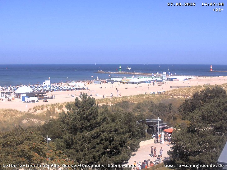 Webcam Leibniz-Institut f&uuml;r Ostseeforschung Warnem&uuml;nde